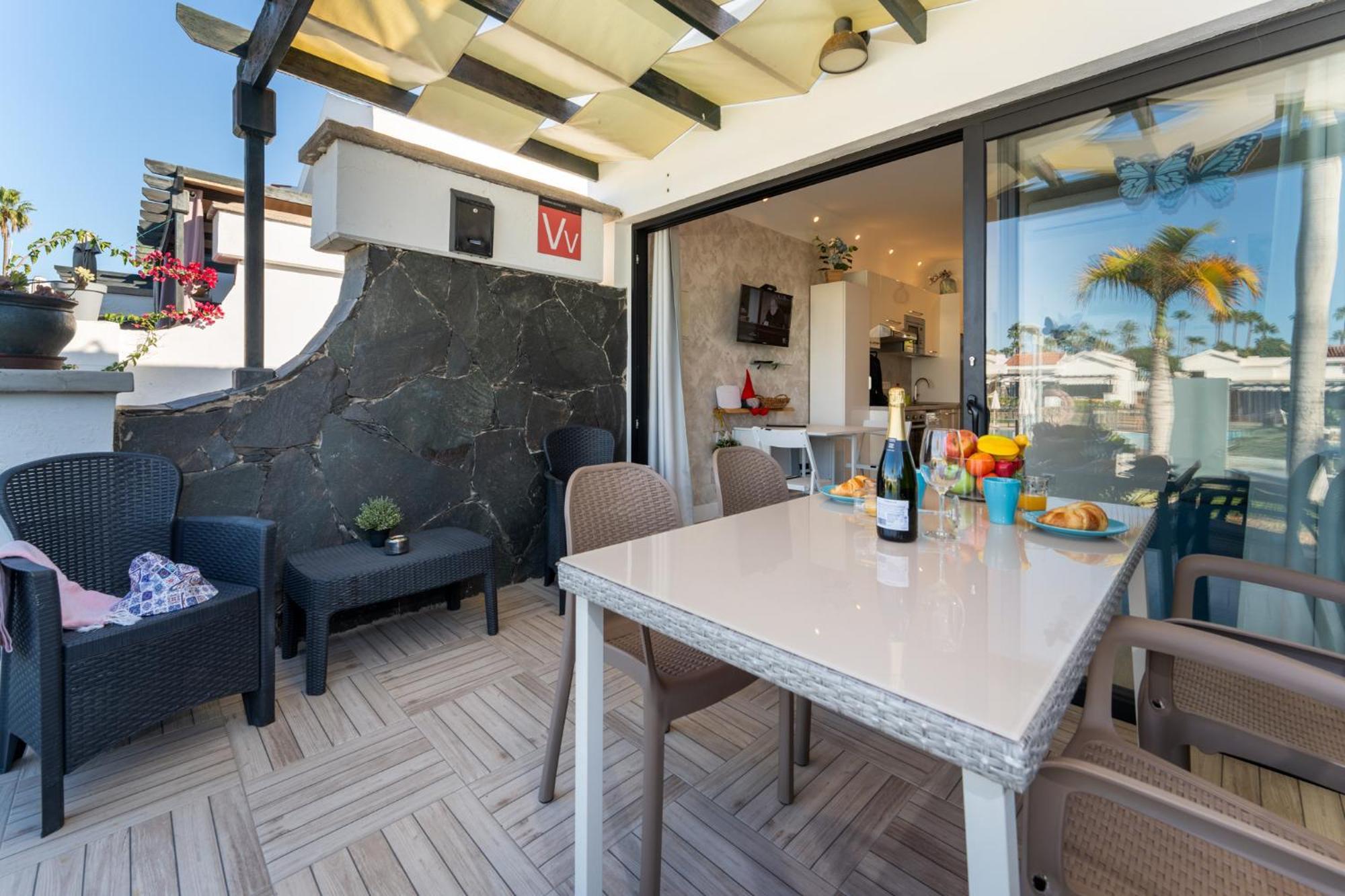 Luxury Poolside Holiday Home Maspalomas (Gran Canaria) Exterior foto